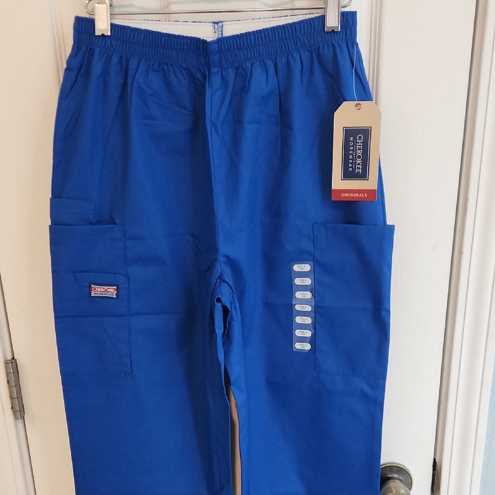 Cherokee Originals Blue Scrub Pants